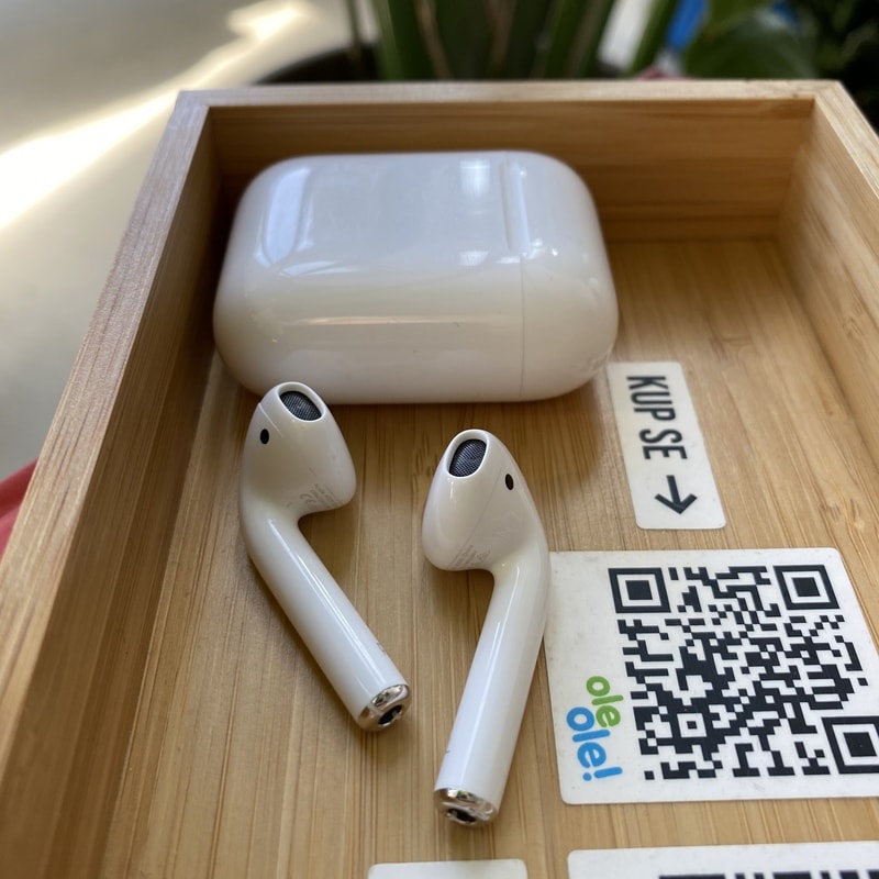 Słuchawki bezprzewodowe douszne Apple AirPods